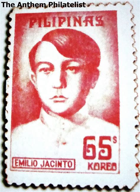 emilio jacinto on stamps
