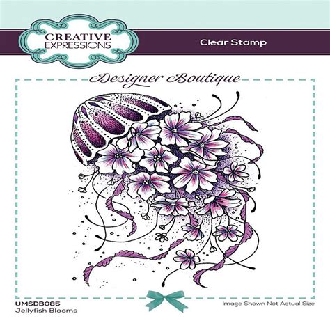 Creative Expressions Designer Boutique Collection Jellyfish Blooms A6