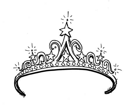 Download High Quality Princess Crown Clipart Outline Transparent Png