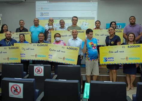 Informe Manaus Premiações Do Sorteio Especial Da Campanha Nota Premiada Manaus Da Prefeitura
