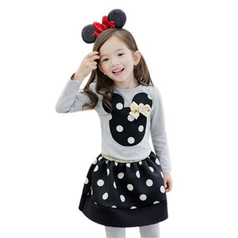 Cute Minnie Mouse Clothes For Baby Toddler Girls Clothing