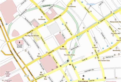 In liverpool verbrachten wir lediglich ein paar. Liverpool Town Hall Stadtplan mit Luftaufnahme und Hotels ...
