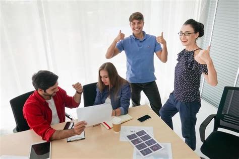Happy People At Work Stock Photos Images And Backgrounds For Free Download