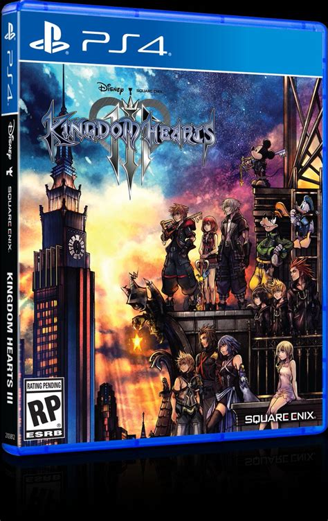 Kingdom Hearts III Extended TGS 2018 Trailer Released Official Box Art