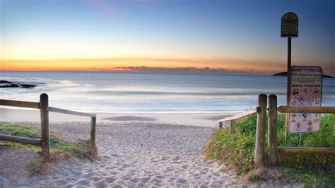 Desktop Wallpaper Sand Beach Sunrise Sky Beautiful