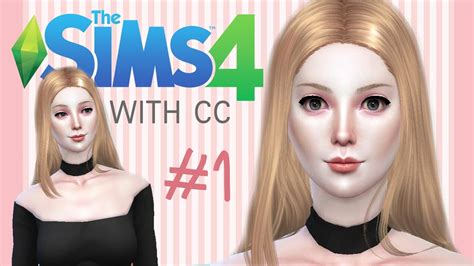The Sims 4 Create A Sim With Cc สร้างซิมส์ด้วยของเสริมกัน 1 Youtube