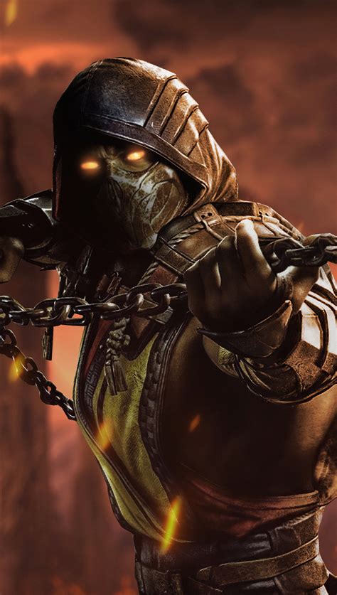 Scorpion Personaje De Mortal Kombat Fondo De Pantalla K Ultra Hd