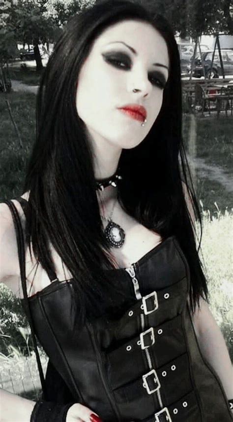 Pin By Lady Smith On Embracing Darkness My Life Goth Dress Gothic Outfits Gothic Hairstyles