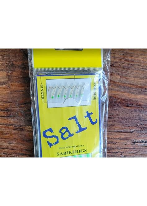 Salt Real Fish Sabiki 3 Pack Size 6 Brothers Outdoors Llc