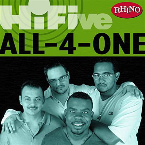 All 4 One Rhino Hi Five All 4 One 2005 File Discogs