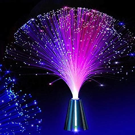 Beautiful Romantic Color Changing Led Fiber Optic Night Light Lamp Rgb