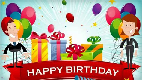 Create a happy birthday video online from birthdaysongswithnames.com. Happy Birthday Personalised Video Message - With music ...