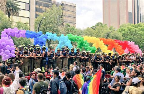 fotos cdmx se viste de colores con la marcha del orgullo gay 2018