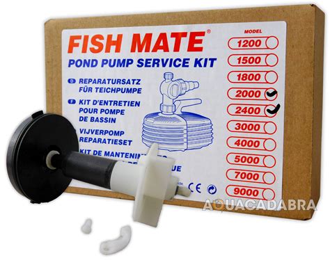 Fish Mate Impeller Service Kit Pond Pump Fishmate All Sizes Available