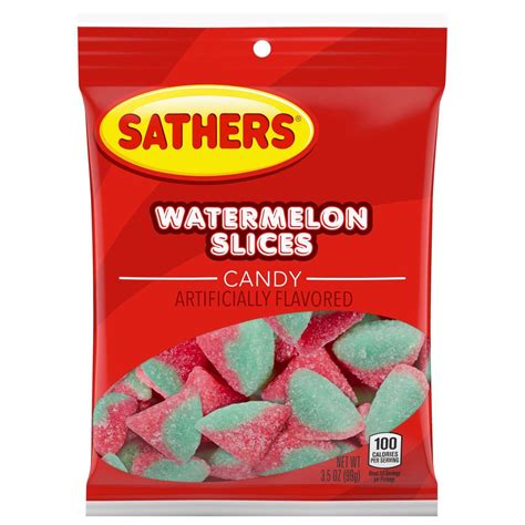 Sathers Sour Watermelon Slices Gummi Candy Ace Hardware