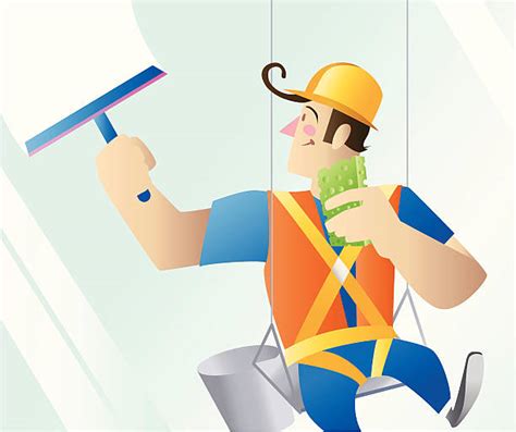 Best Window Cleaning Illustrations Royalty Free Vector Graphics And Clip