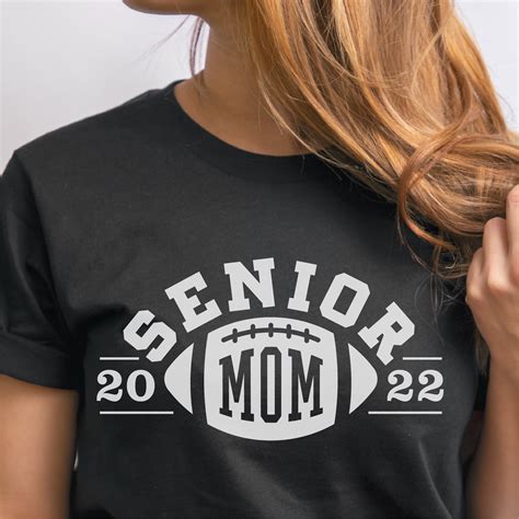 Senior Football Mom 2022 Shirt Football Mom Life Graduation Etsy