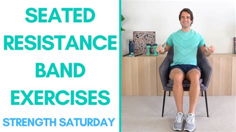 Beginner Seated Resistance Band Exercises For Seniors More Life