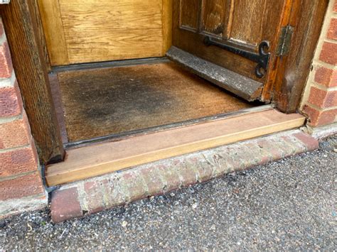 Exterior Door Threshold Replacement Photos