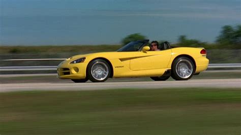 Dodge Viper Srt 10 Convertible Yellow Sports Car In 2 Fast 2 Furious 2003