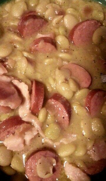 Lima Beans And Sausage Vegetable