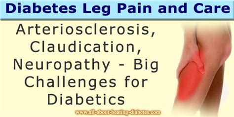 Care For Diabetes Leg Pain