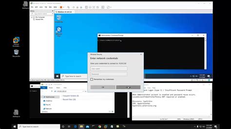 Microsoft Windows Net Use Command Insufficient Authentication Logic