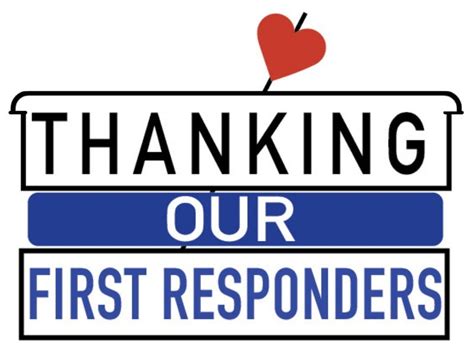 Voice Of Caringthanking Our First Responders