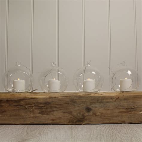 36 Clear Glass Bauble Hanging Tealight Holders By Garden Selections