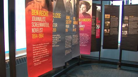 American Writers Museum Opens In Chicago Abc7 Chicago
