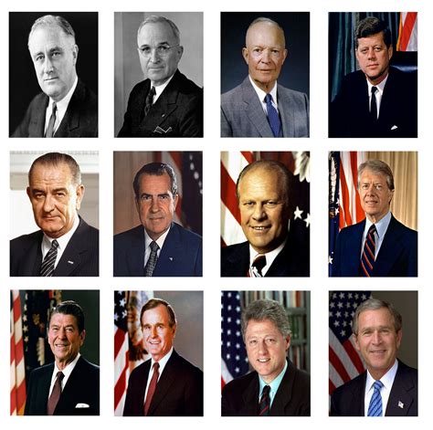All Presidents Of The United States Of America Poster Up To Date Chart