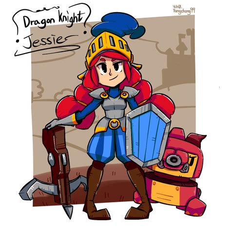 Dragon Knight Jessie By Yangch0 On Deviantart