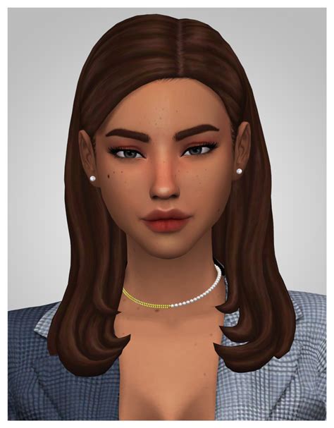 Linda Hair Aladdin The Simmer On Patreon In 2021 Sims Hair Sims 4