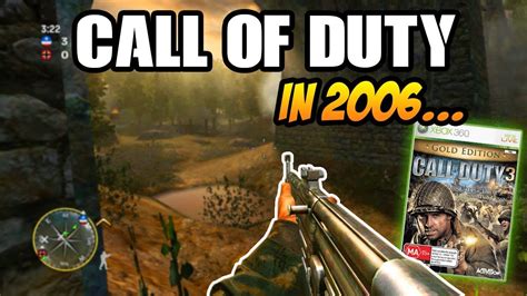 Playing Call Of Duty In 2006 Youtube