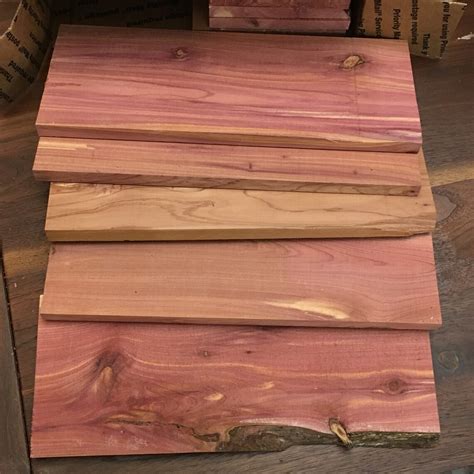 Flat Rate Priority Box Of Aromatic Eastern Red Cedar Lumber Etsy