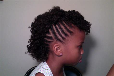 Childs Natural Hair Mohawk Youtube