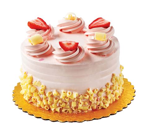 H E B Bakery Strawberry Bettercreme White Cake Shop Standard Cakes At