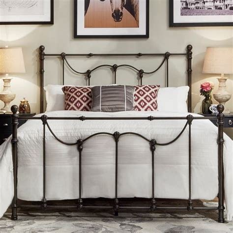 Bellwood Victorian Iron Metal Bed By Inspire Q Classic Overstock
