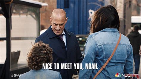 Nice To Meet You Special Victims Unit GIF By Law Order Find Share On GIPHY