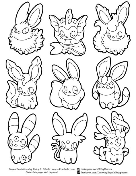 Coloriage Evoli Et Ses Evolution Pokemon Coloring Pages Cool My Xxx Hot Girl