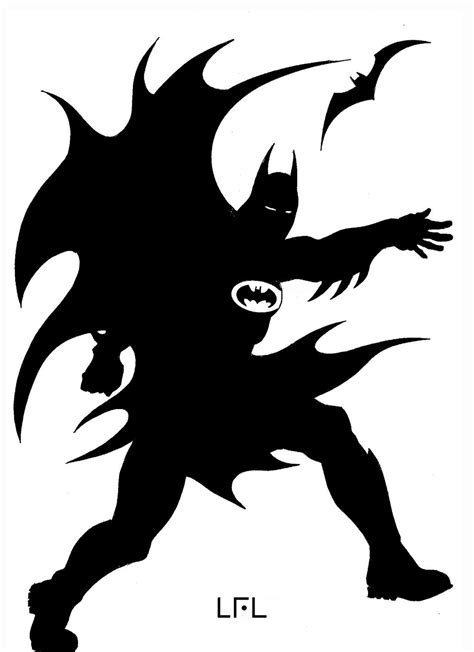 Batman Super Silhouette By Leolaino76 On Deviantart