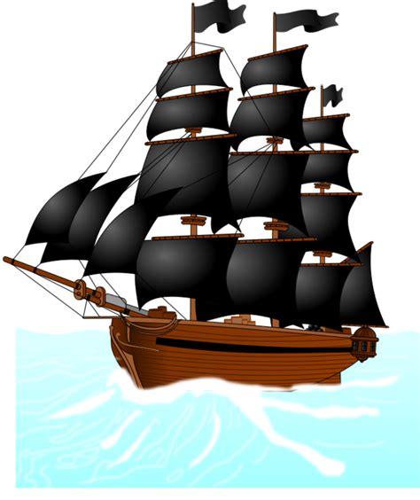 Clipart Pirate Ship 2 Clipartix