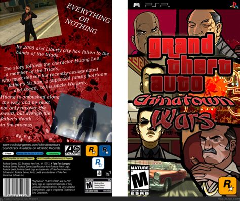 Grand Theft Auto Chinatown Wars Psp Box Art Cover By Master Chief