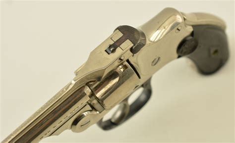 Sandw Safety Hammerless Revolver 32 Nickel