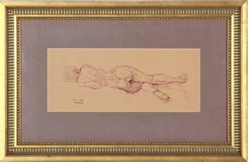 Reclining Nude By Reginald Marsh On Artnet My Xxx Hot Girl