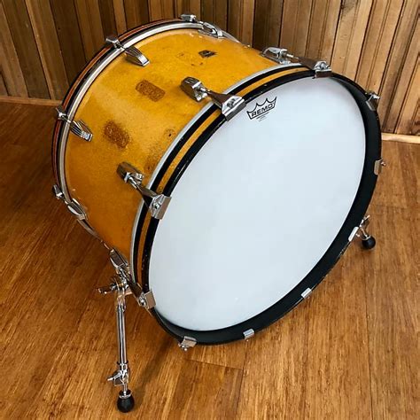 Ludwig 22x14 Bass Drum 195859 Gold Sparkle Reverb