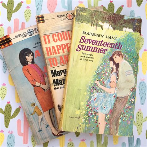 Vintage 1960s Teen Paperback Books 1960s Ya Novels Vintage Teenage