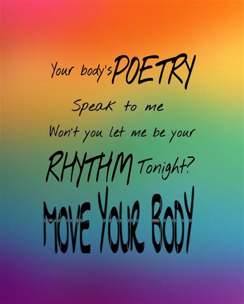 Move Your Body— Sia Lyrics Move Your Body Body