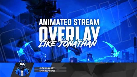 Jonathan Gaming Overlay Pack Motioneditz