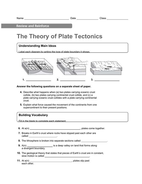 Learn vocabulary, terms and more with flashcards, games and other study tools. Plate Tectonic Worksheet Answers | Newatvs.Info